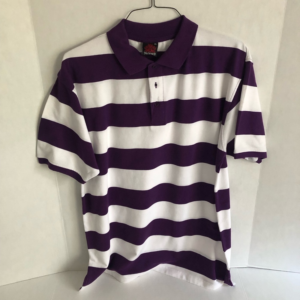 Blac Lacquer Striped Shorts Sleeve Collared Shirt